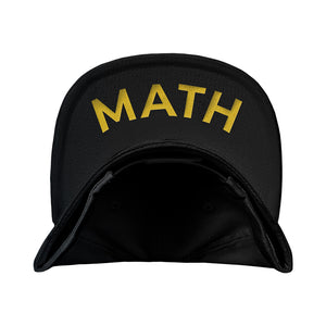 Gold 'MATH' Hat
